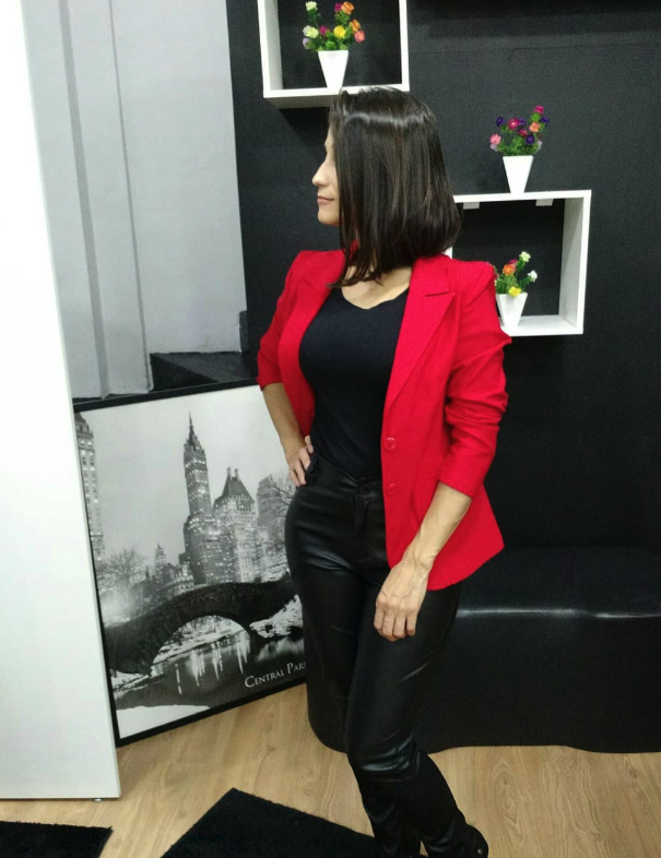 Casaco Social Vermelho