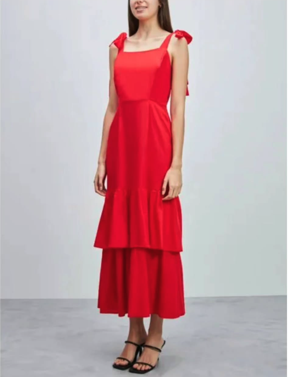 Vestido Longo Vermelho